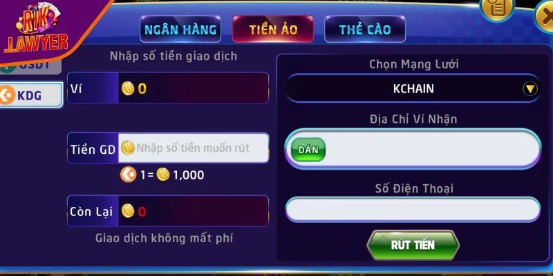 Thực hiện giao dịch dễ dàng tại RIKVIP uy tín